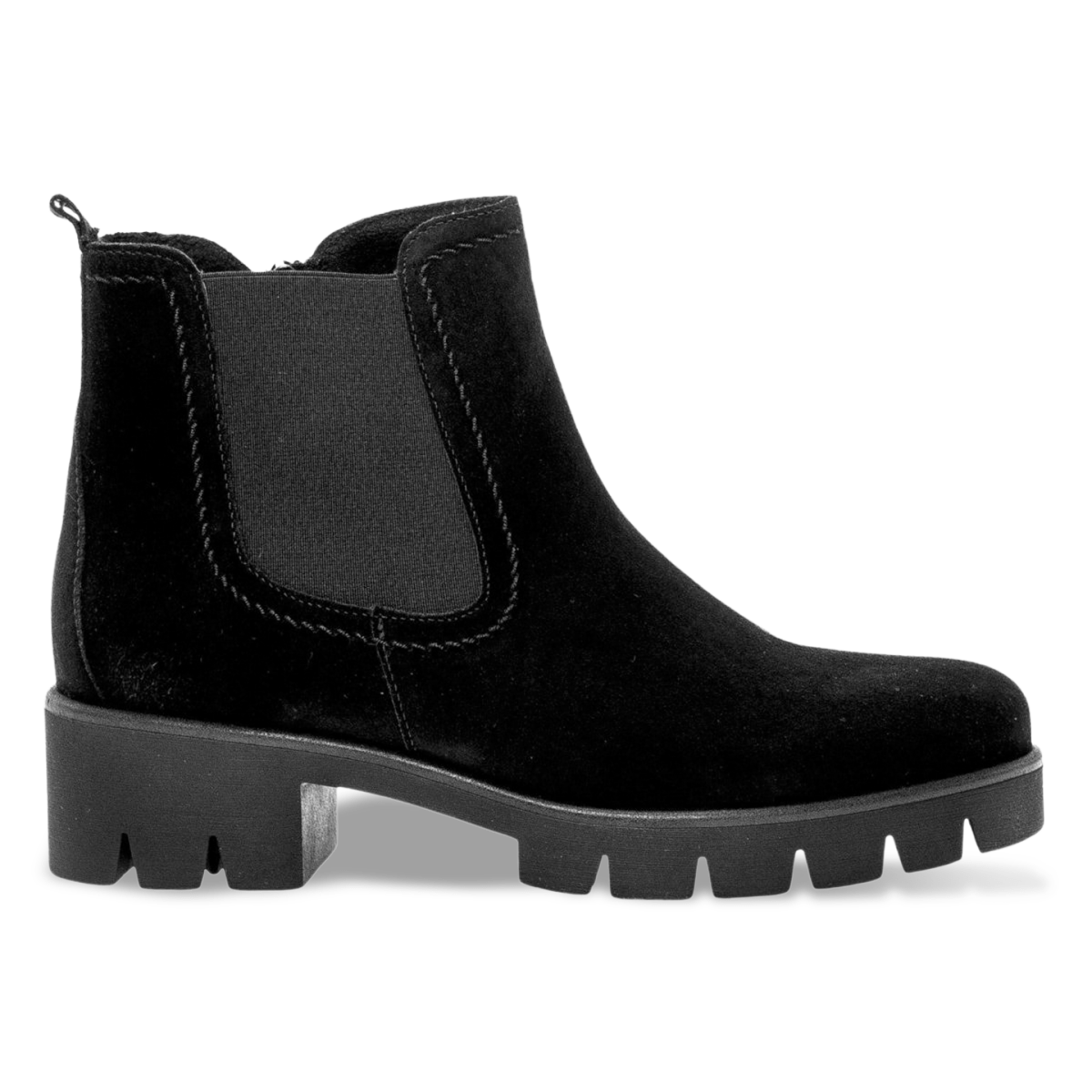 Gabor Women's 31.710.17 Chelsea Black Suede