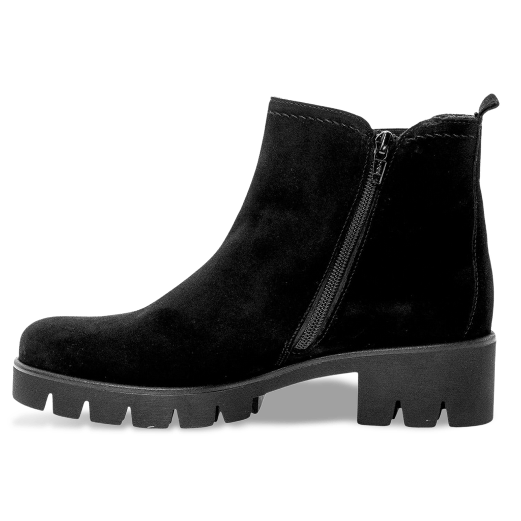 Gabor Women's 31.710.17 Chelsea Black Suede