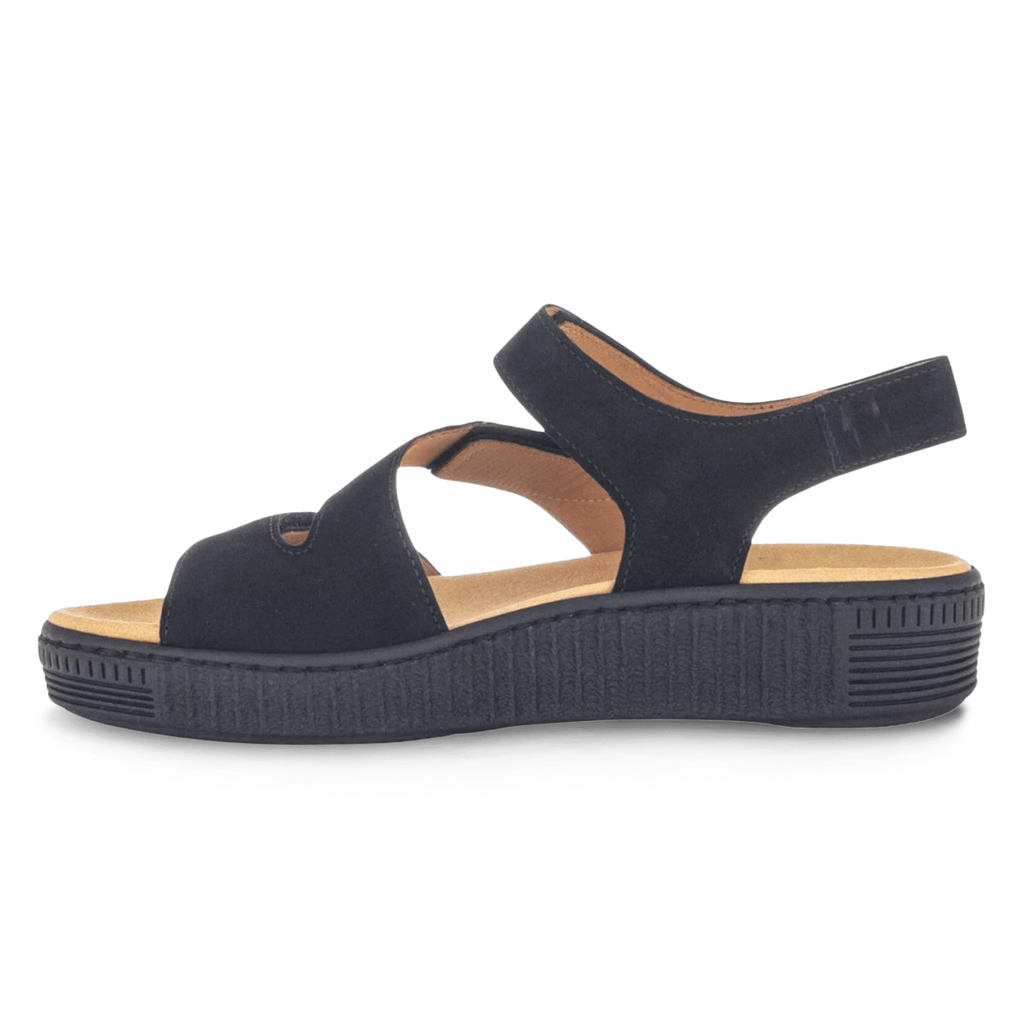 Gabor Women's 43.600.17 Black/Black Suede