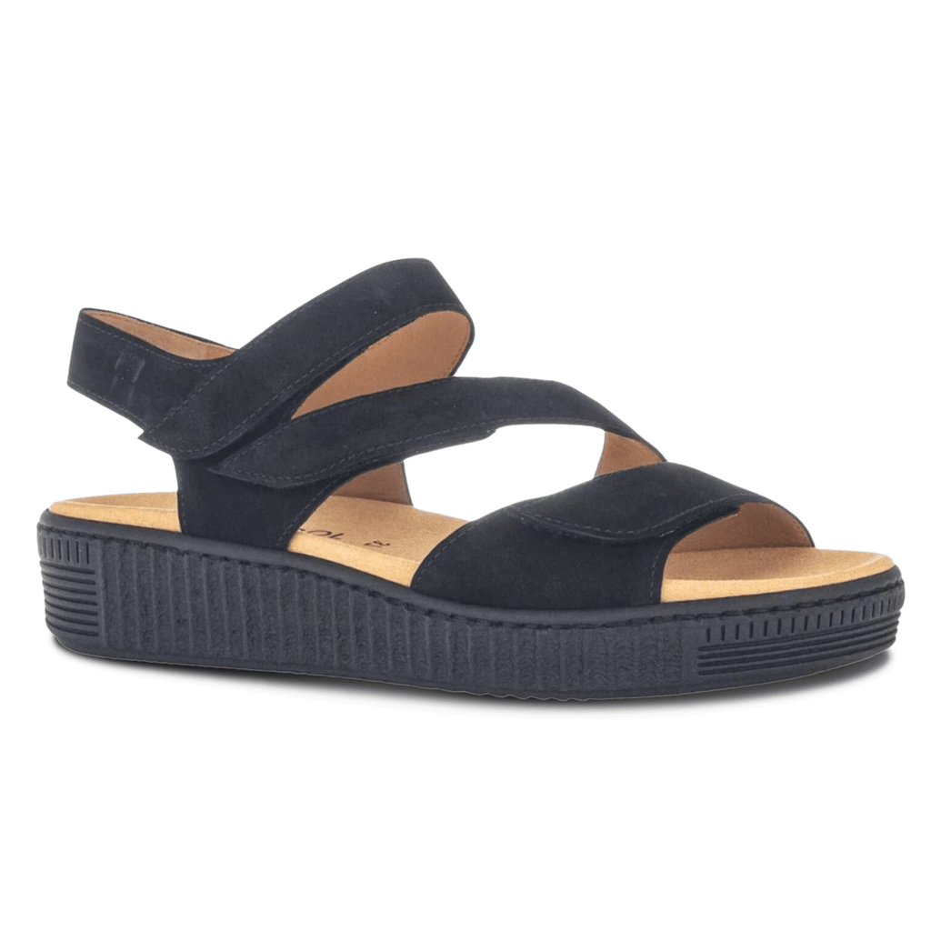 Gabor Women's 43.600.17 Black/Black Suede