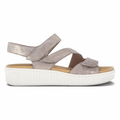 Gabor Women's 43.600.62 Beige Metallic Leather
