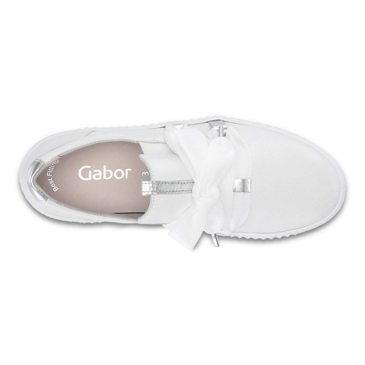 Gabor Women's 83.333.21 White Leather