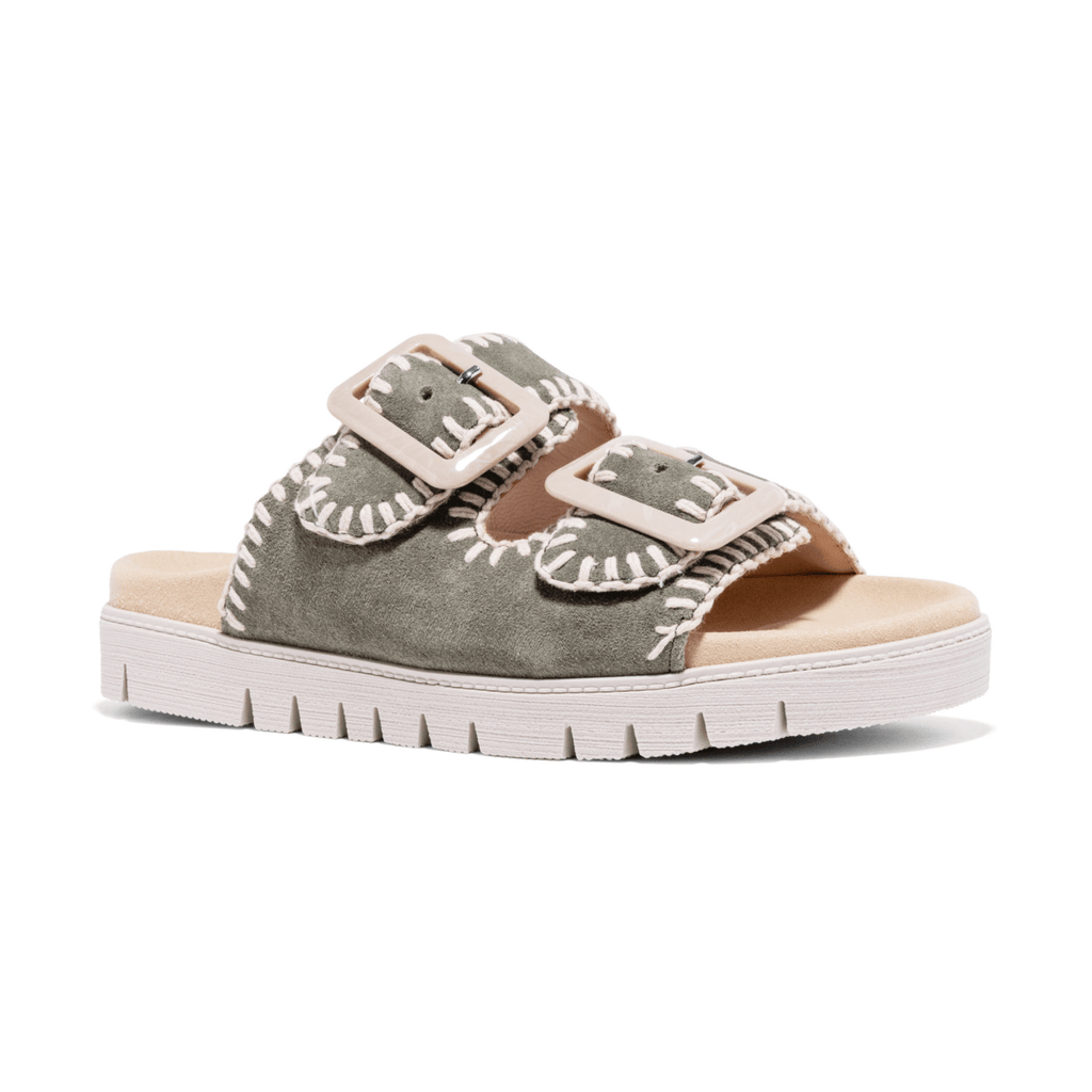 Gabor Women's 83.741.19 Elspeth Sage Suede/Green Pine Suede