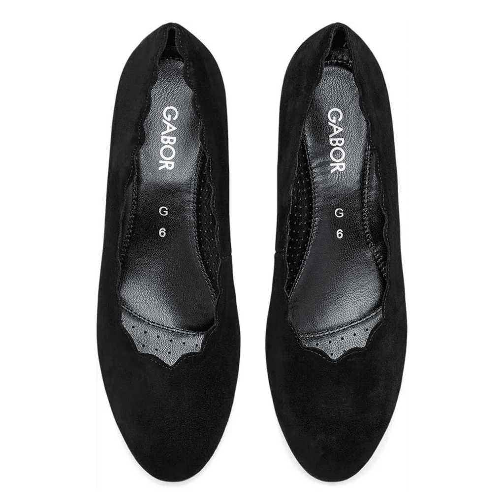 Gabor Women's Opal Black Suede