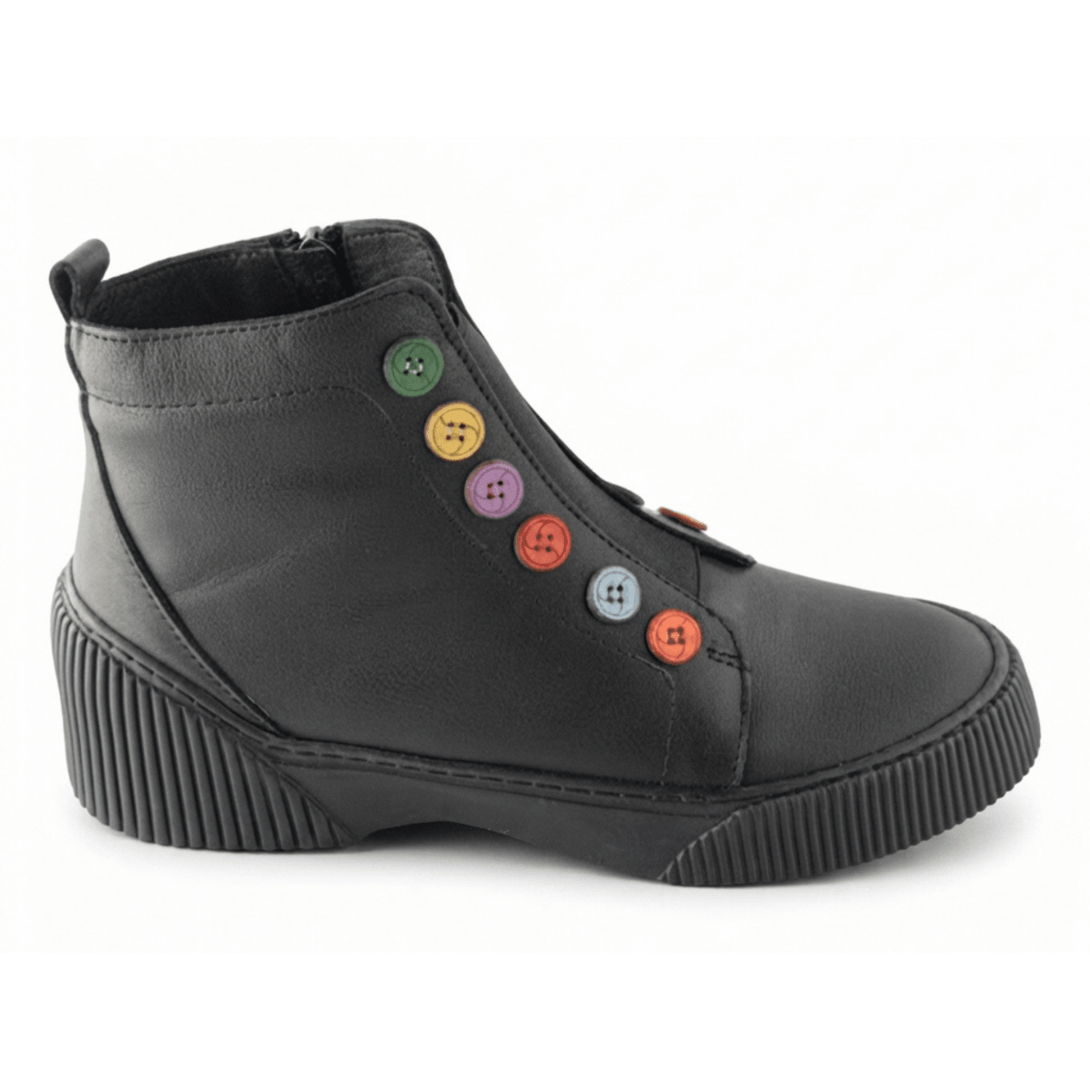 Gelato Women's Tina Black Leather