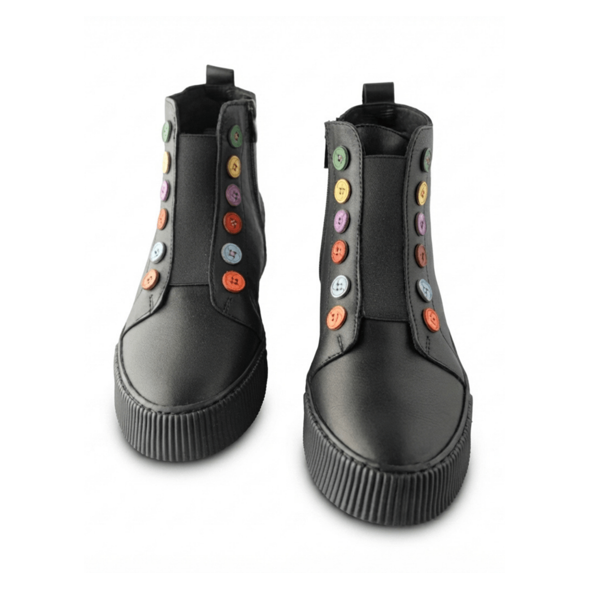 Gelato Women's Tina Black Leather