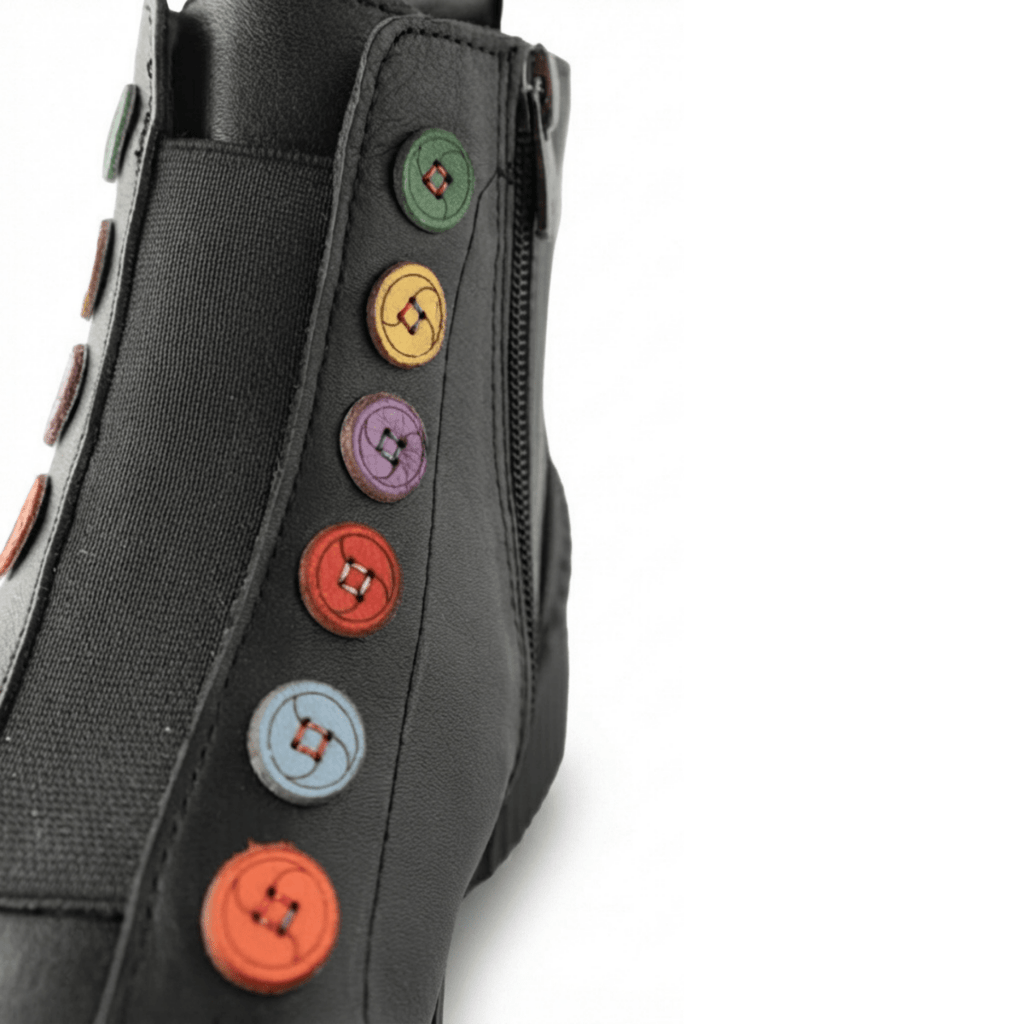 Gelato Women's Tina Black Leather
