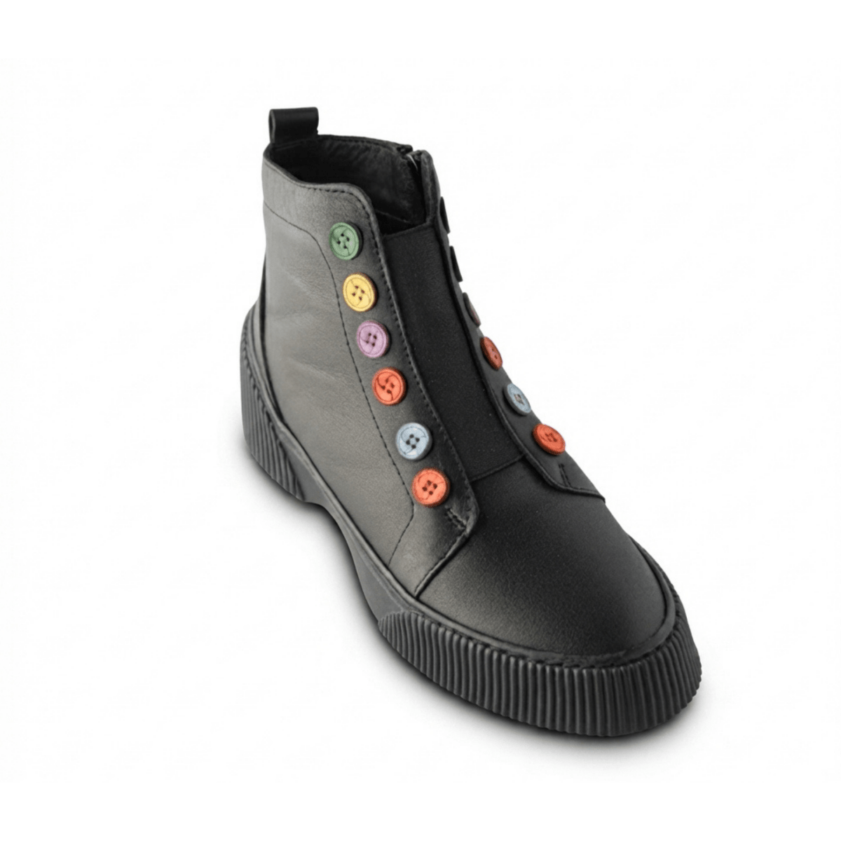 Gelato Women's Tina Black Leather