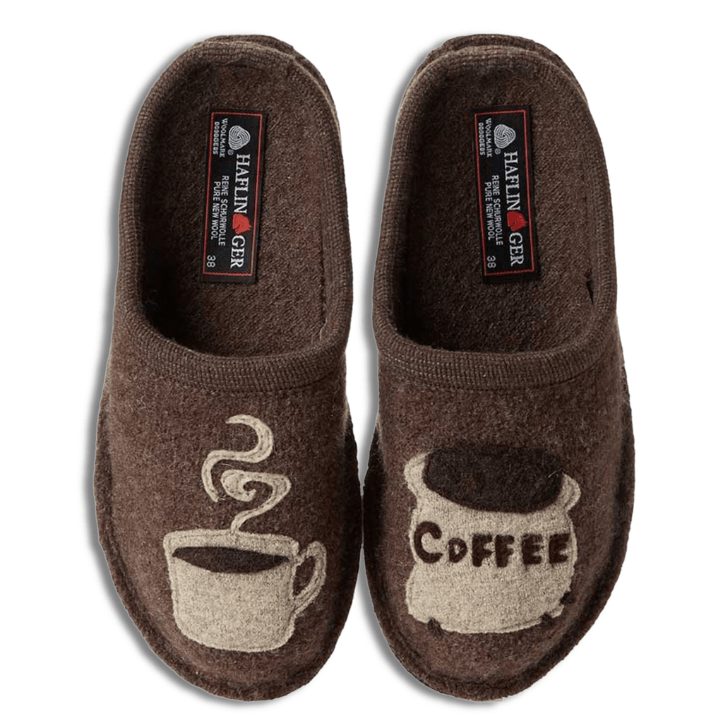Haflinger Men's Coffee Earth Wool