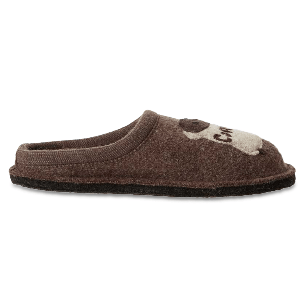 Haflinger Men's Coffee Earth Wool
