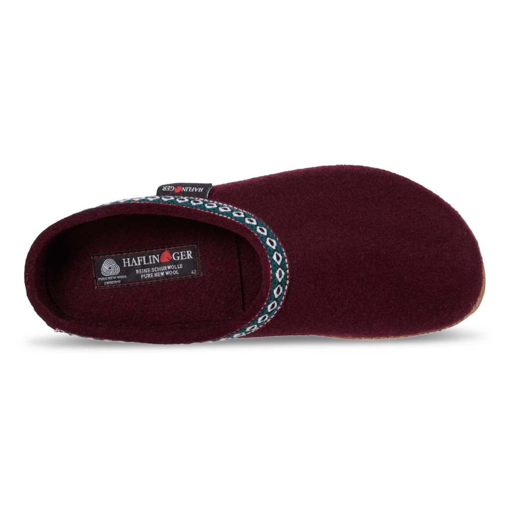 Haflinger Women's GZ Braid Bordeaux