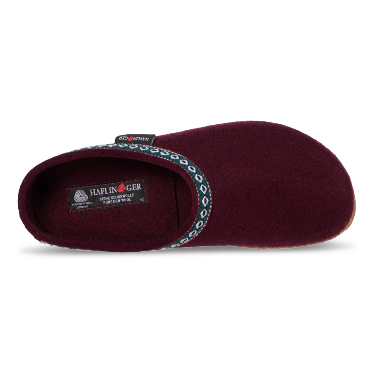 Haflinger Women's GZ Braid Bordeaux
