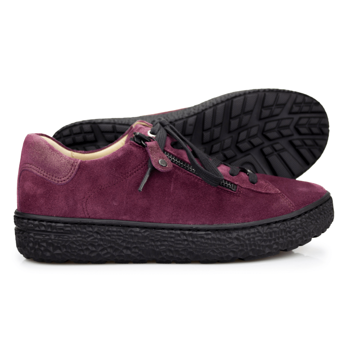 Hartjes Women's Phil Eggplant Nubuck