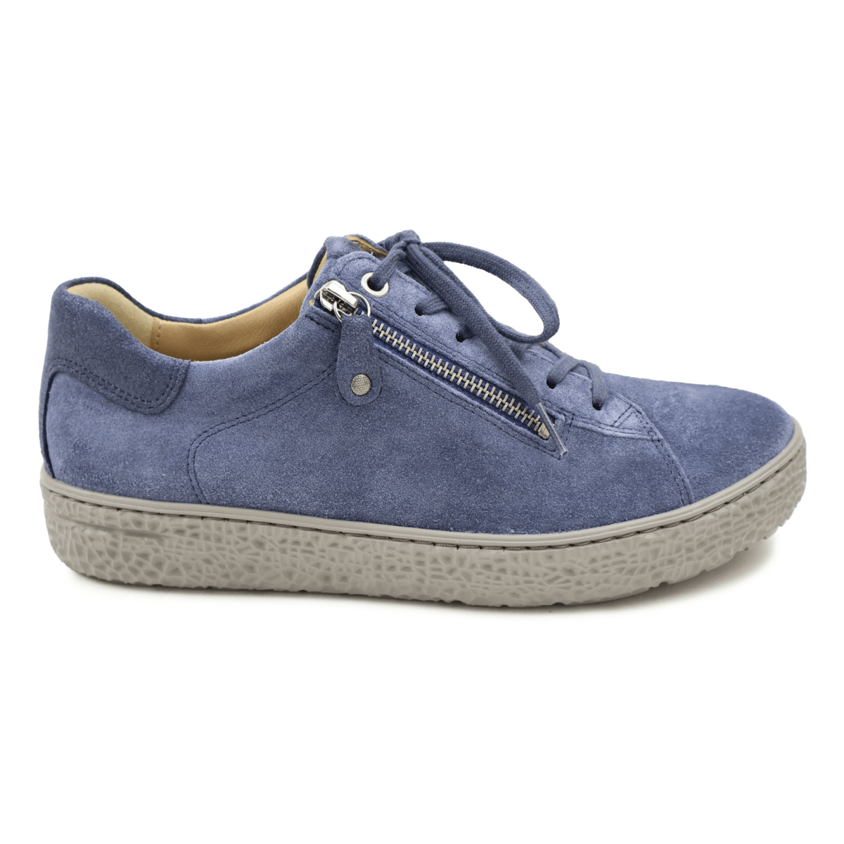 Hartjes Women's Phil Steel Blue Nubuck
