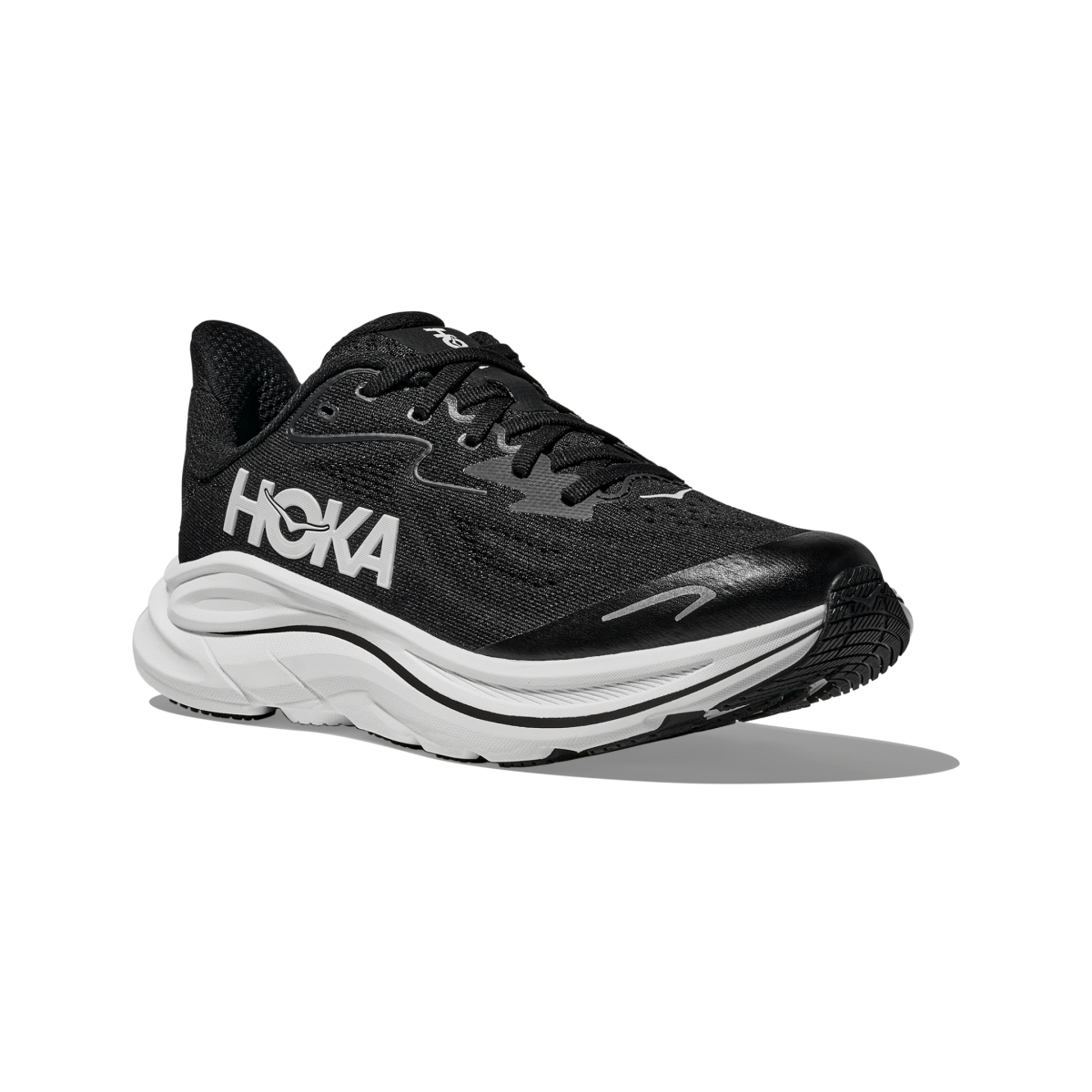 Hoka One One Kids (Grade School) Clifton 10 Black/White
