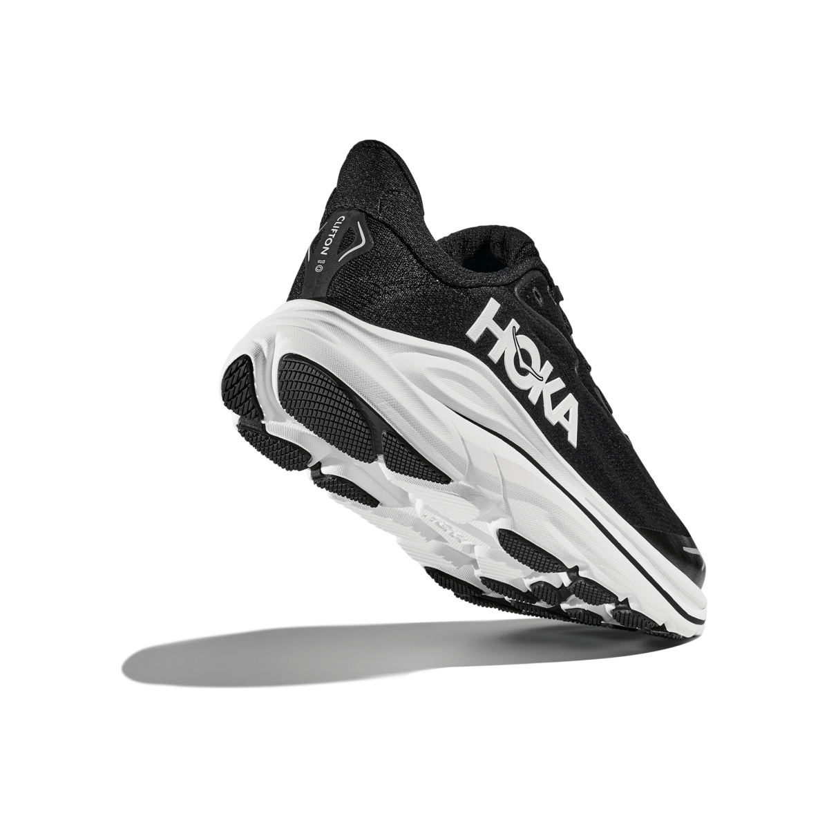 Hoka One One Kids (Grade School) Clifton 10 Black/White
