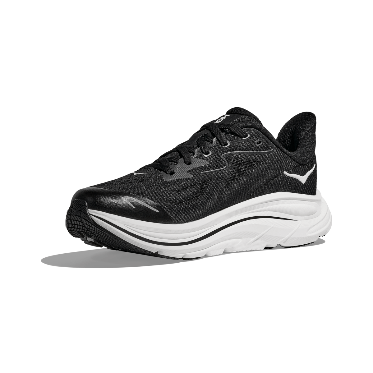 Hoka One One Kids (Grade School) Clifton 10 Black/White