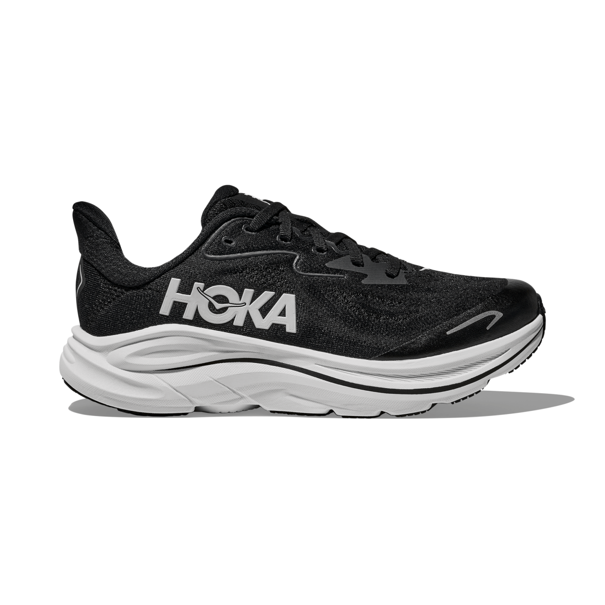 Hoka One One Kids (Grade School) Clifton 10 Black/White