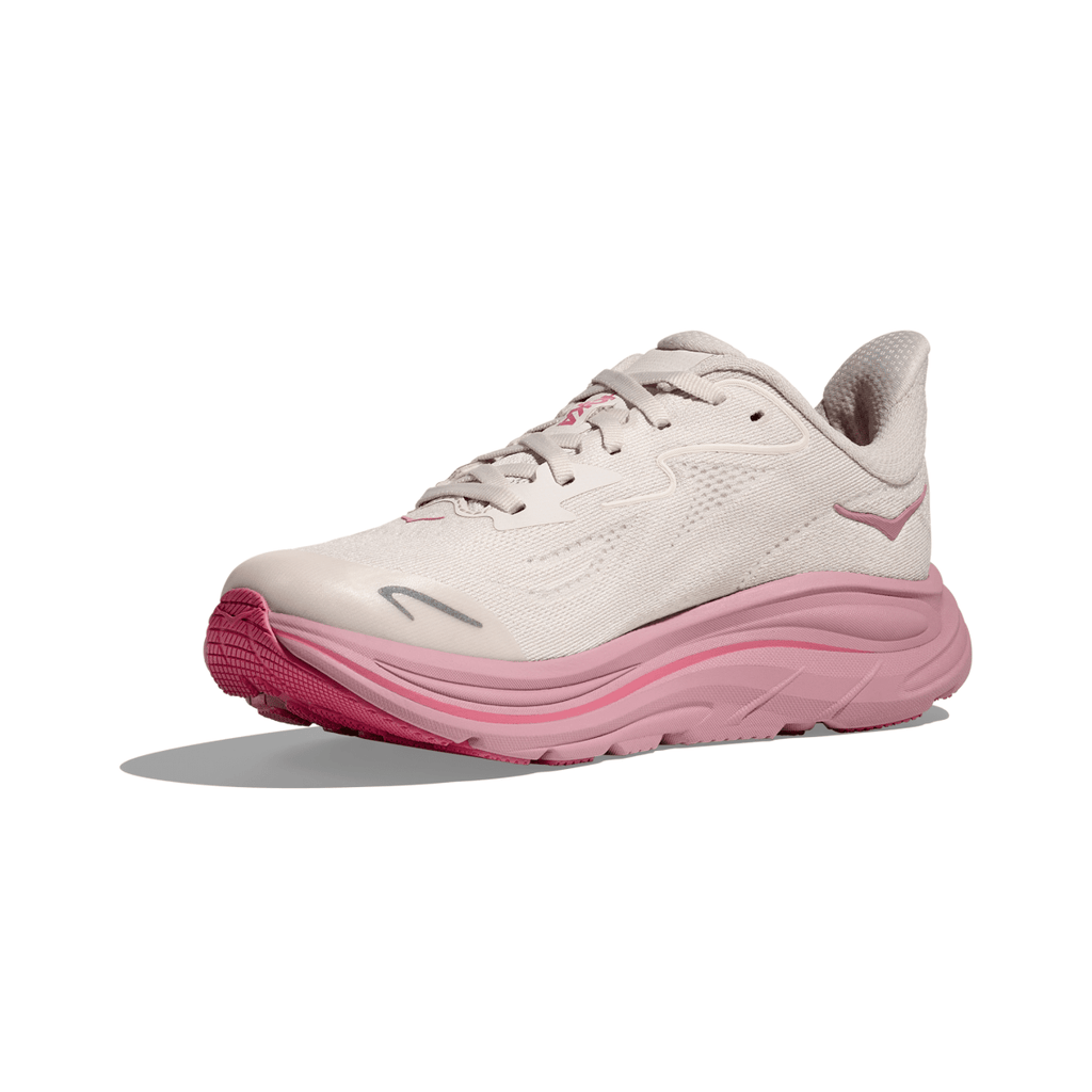 Hoka One One Kids (Grade School) Clifton 10 Rose Cream/Dried Rose