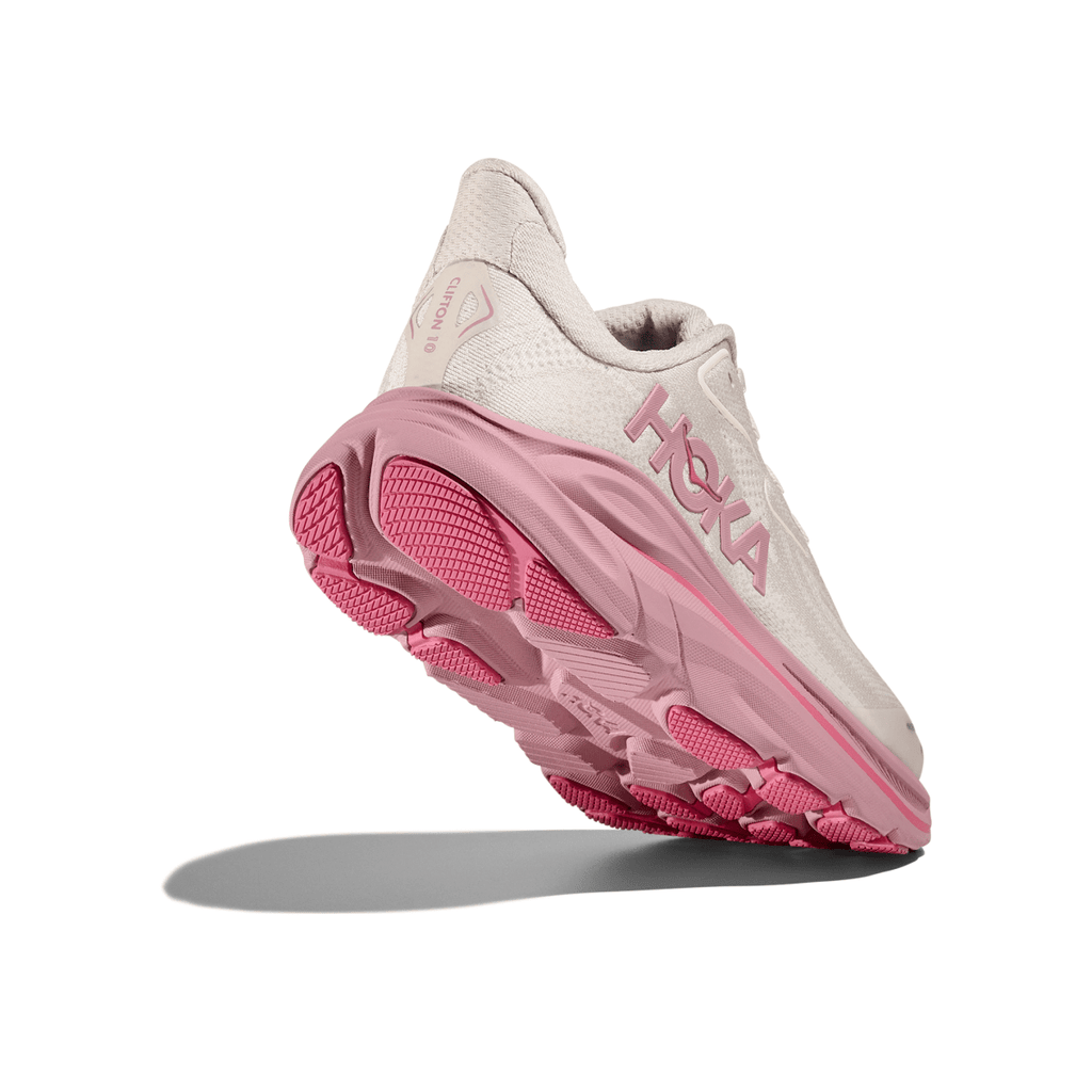 Hoka One One Kids (Grade School) Clifton 10 Rose Cream/Dried Rose