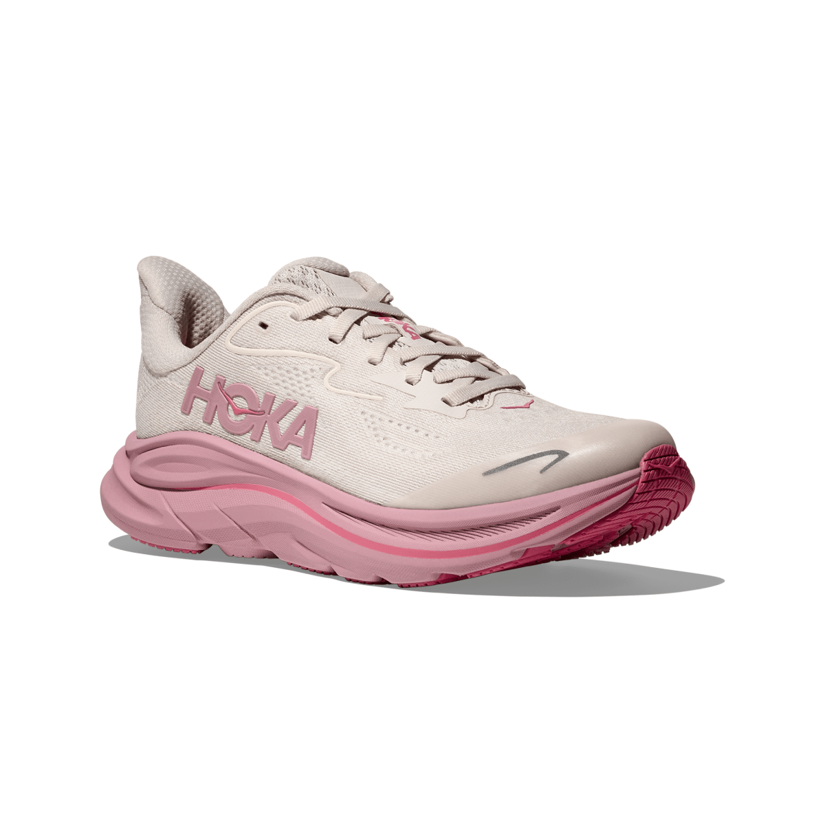 Hoka One One Kids (Grade School) Clifton 10 Rose Cream/Dried Rose