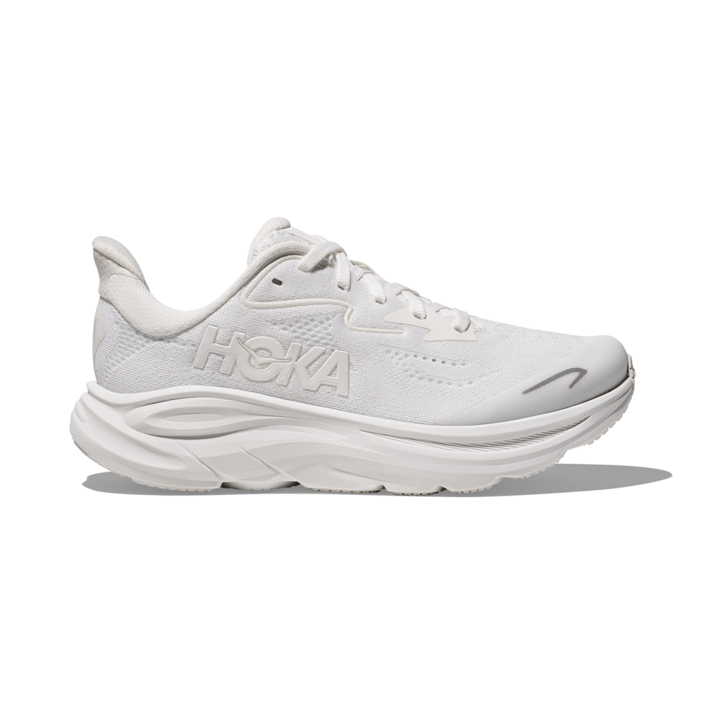 Hoka One One Kids (Grade School) Clifton 10 White/White