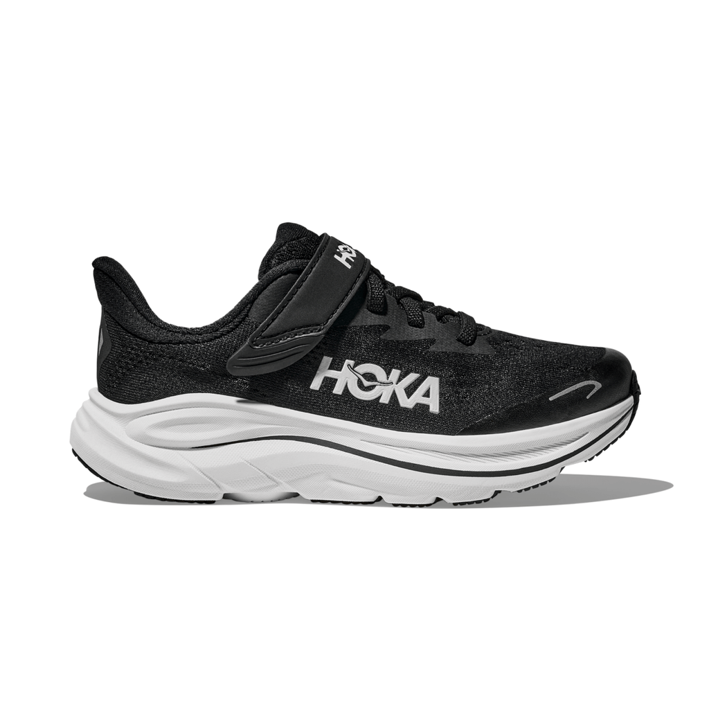 Hoka One One Kids (Preschool) Clifton 10 Black/White