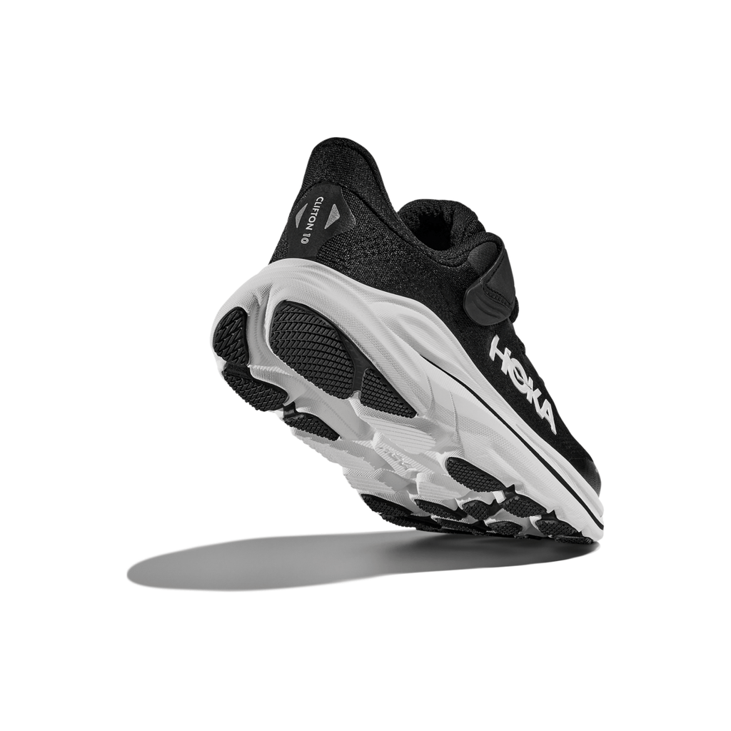 Hoka One One Kids (Preschool) Clifton 10 Black/White