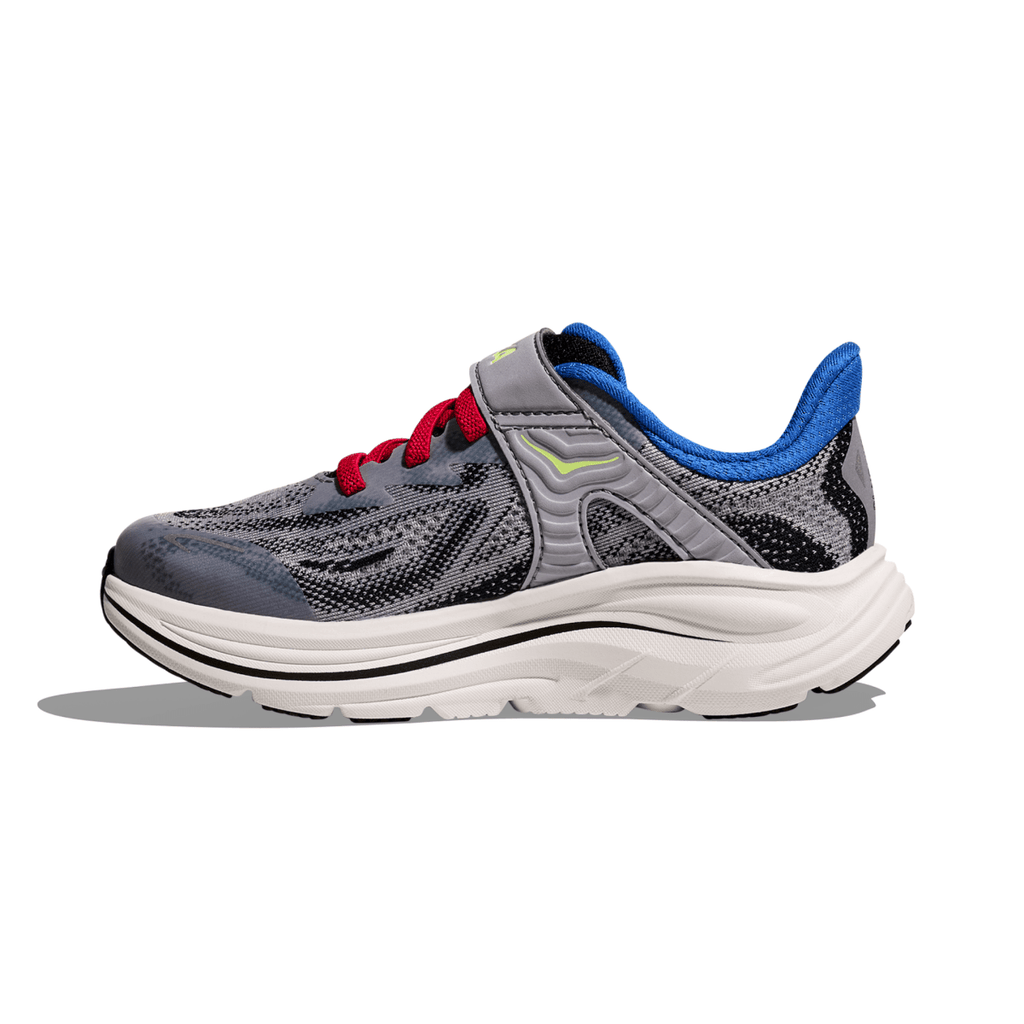 Hoka One One Kids (Preschool) Clifton 10 Foggy Grey/Black