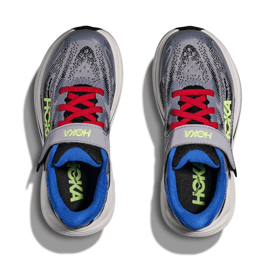 Hoka One One Kids (Preschool) Clifton 10 Foggy Grey/Black