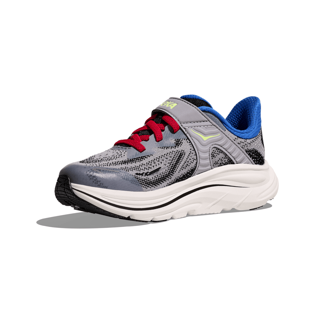 Hoka One One Kids (Preschool) Clifton 10 Foggy Grey/Black