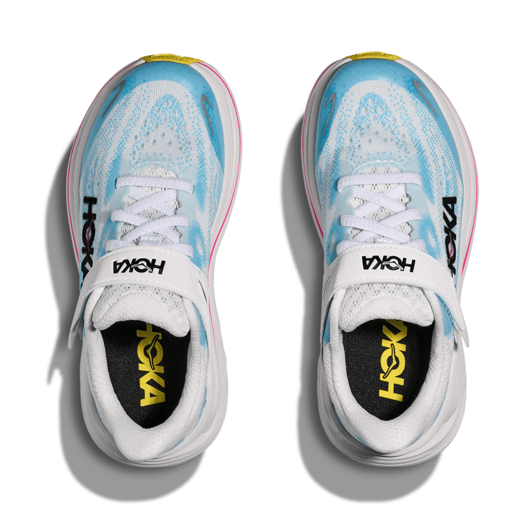 Hoka One One Kids (Preschool) Clifton 10 Frost/Soaring Blue