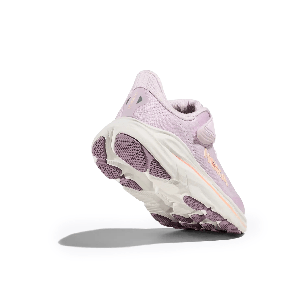 Hoka One One Kids (Preschool) Clifton 10 Lilac Cream/Tangerine Glow