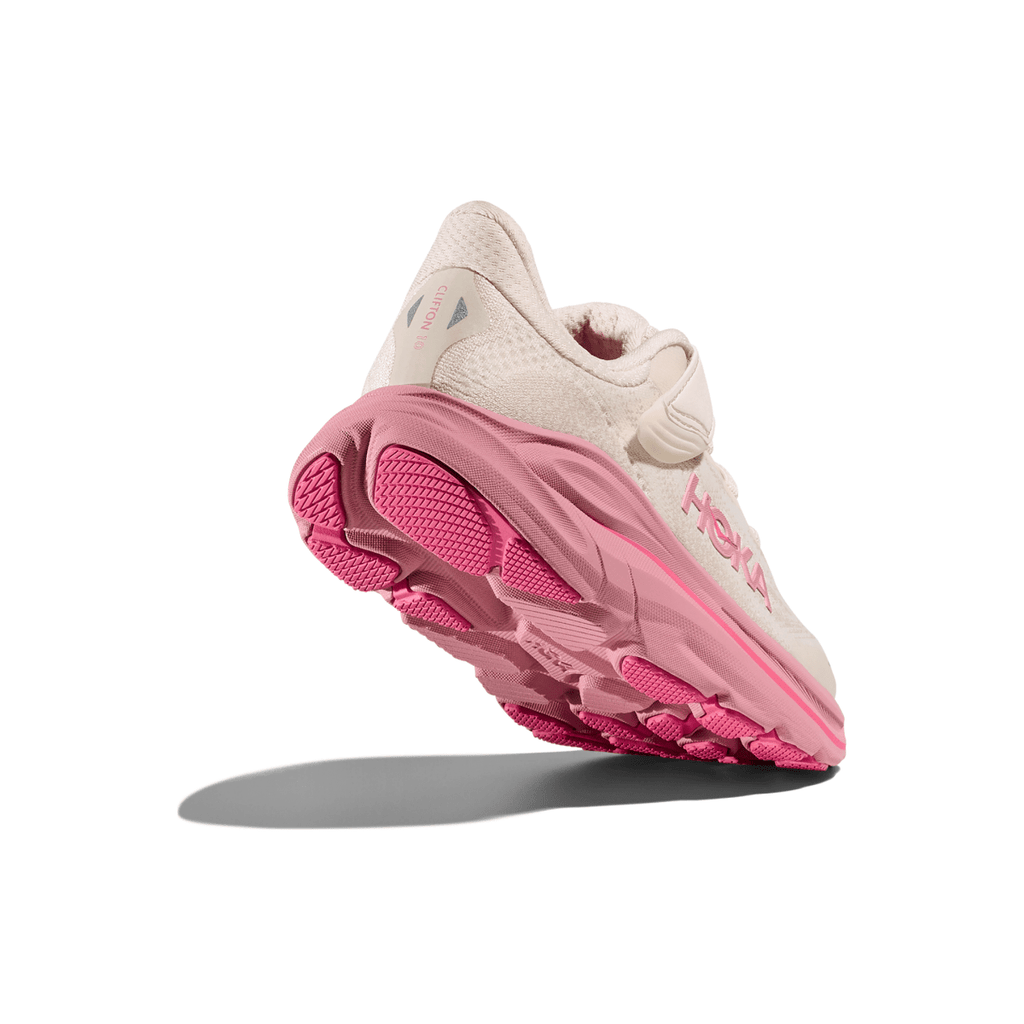 Hoka One One Kids (Preschool) Clifton 10 Rose Cream/Dried Rose