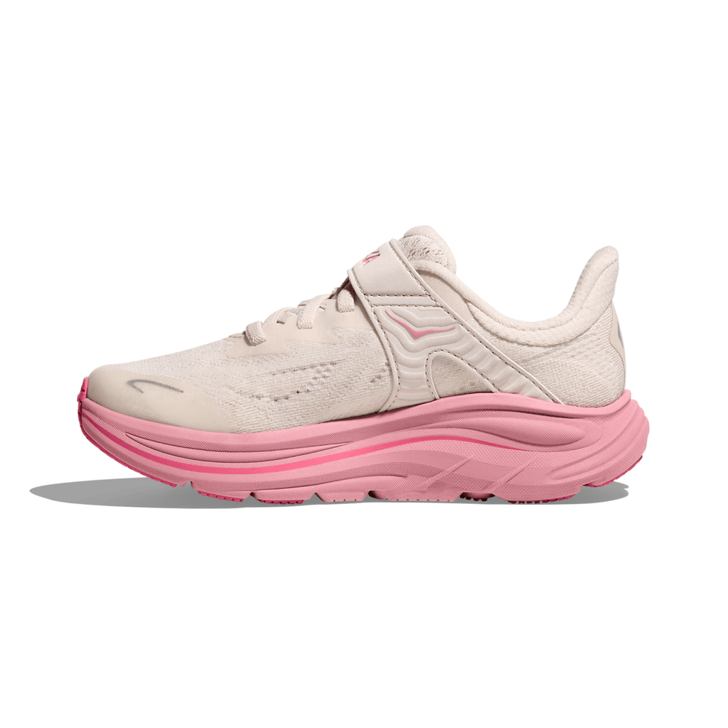 Hoka One One Kids (Preschool) Clifton 10 Rose Cream/Dried Rose