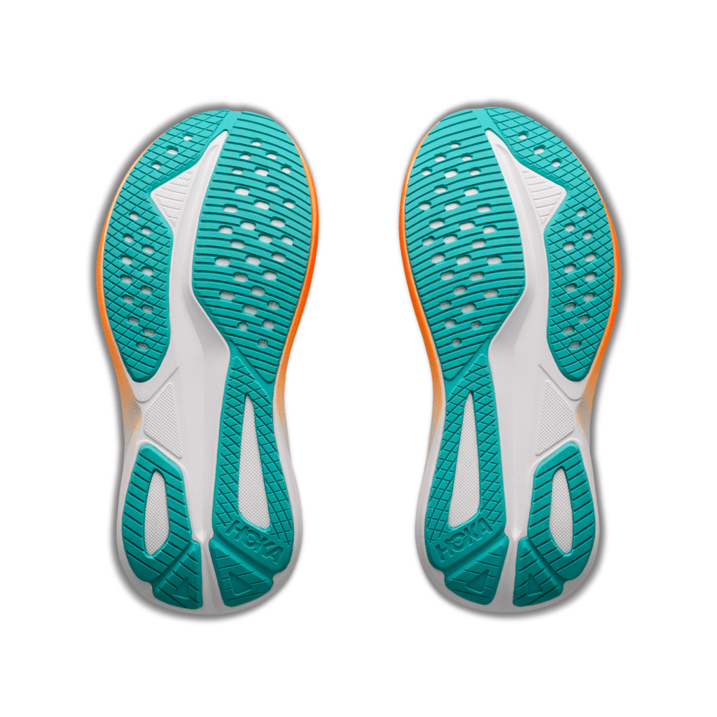 Hoka One One Kids (Preschool) Mach 7 Night Glow Blue/Neon Tangerine