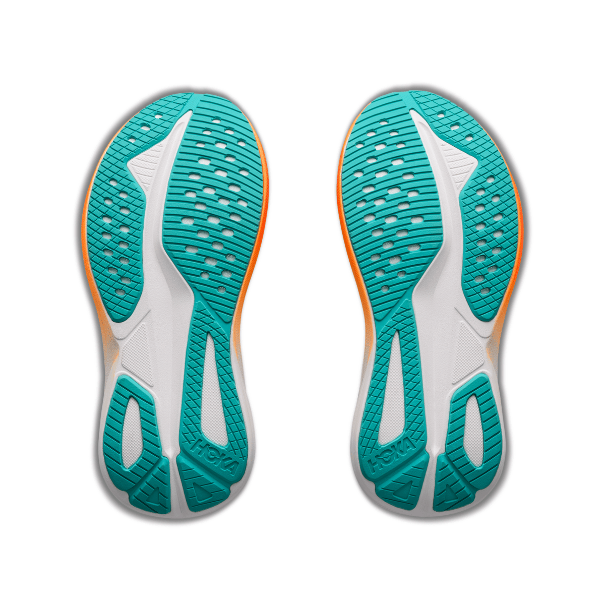 Hoka One One Kids (Preschool) Mach 7 Night Glow Blue/Neon Tangerine