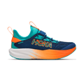Hoka One One Kids (Preschool) Mach 7 Night Glow Blue/Neon Tangerine