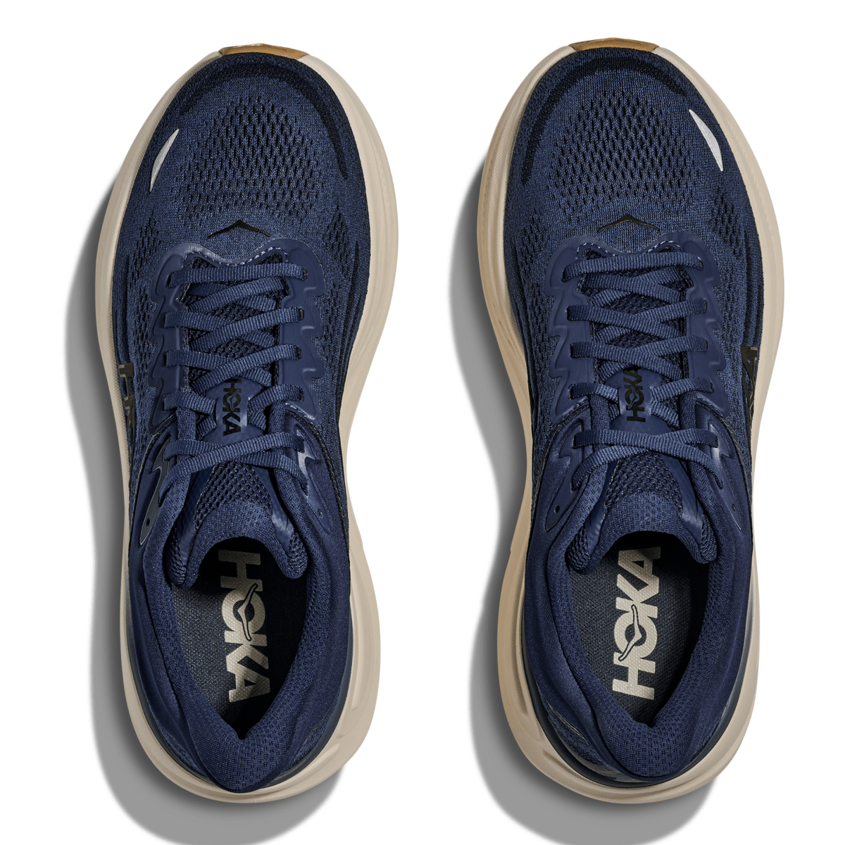 Hoka One One Men's Bondi 9 Midnight Blue/Varsity Navy