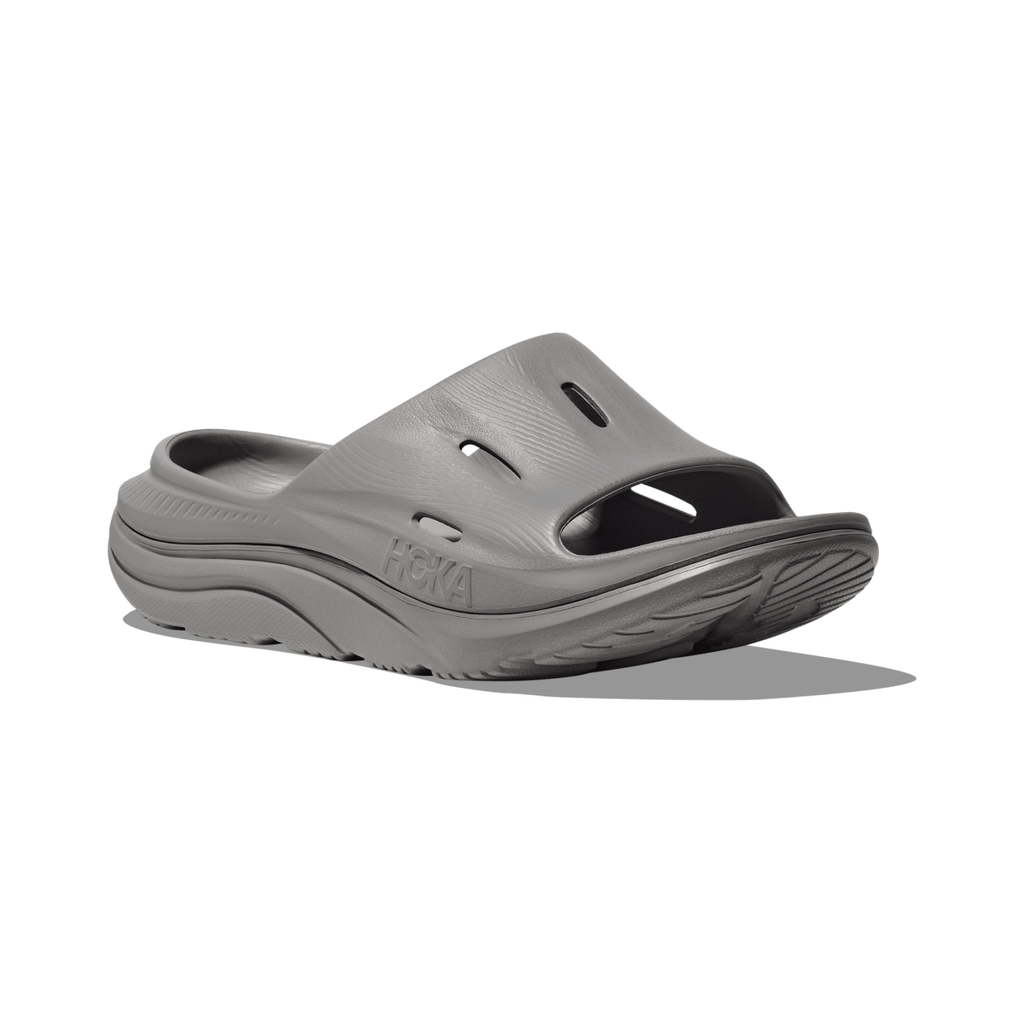 Hoka One One Men's Ora Recovery Slide 3 Grey