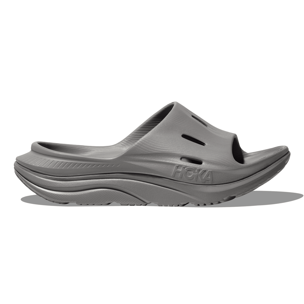 Hoka One One Men's Ora Recovery Slide 3 Grey