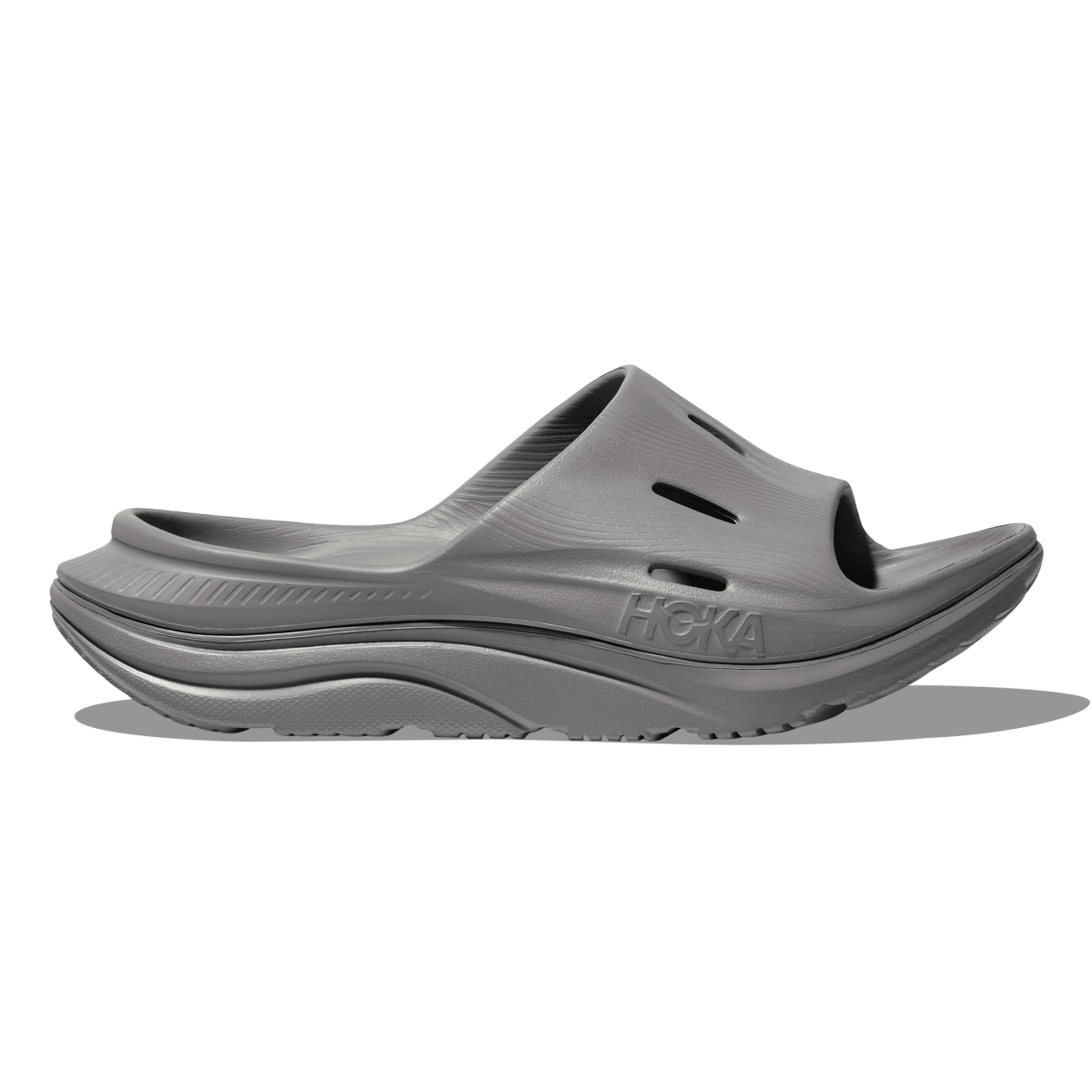 Hoka One One Men's Ora Recovery Slide 3 Grey