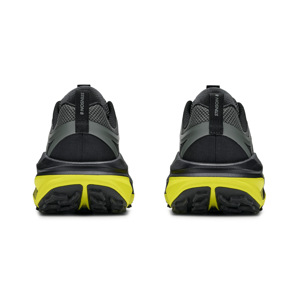 Hoka One One Men's Stinson 8 Black/Citrus