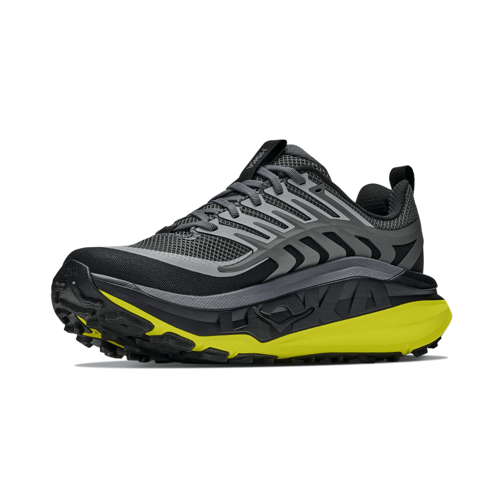 Hoka One One Men's Stinson 8 Black/Citrus