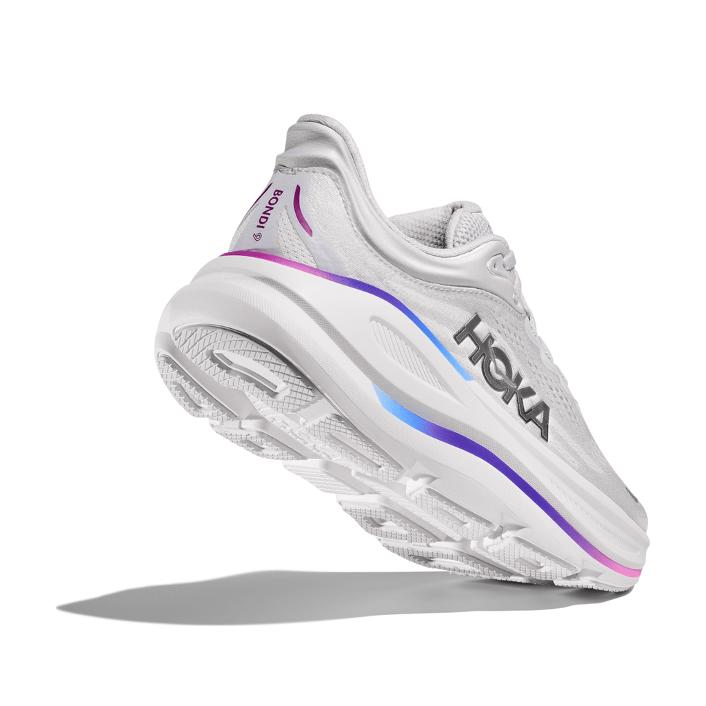 Hoka One One Women's Bondi 9 Cosmic Grey/White