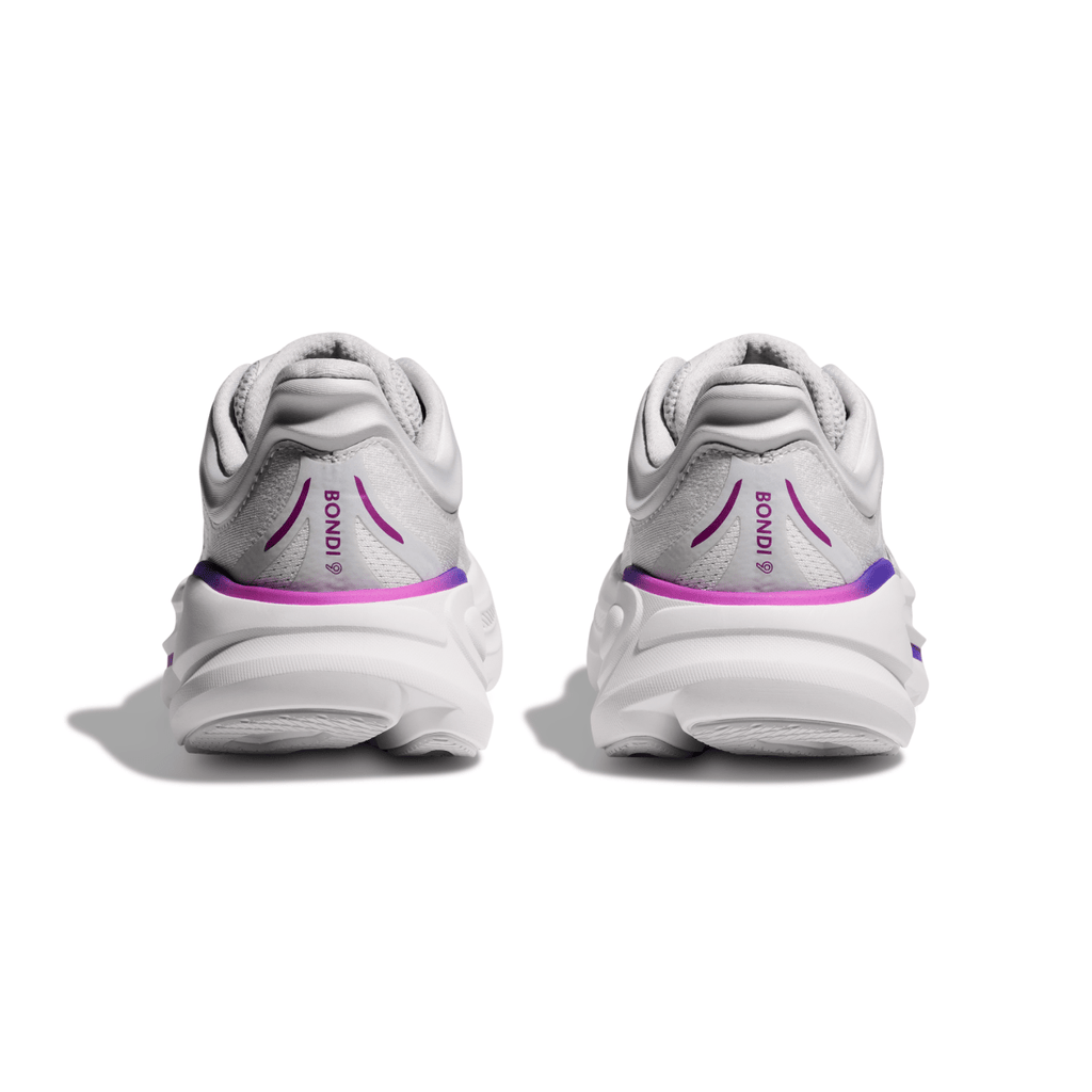 Hoka One One Women's Bondi 9 Cosmic Grey/White