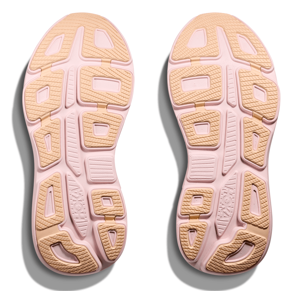 Hoka One One Women's Bondi 9 Lilac Cream/Tangerine Glow
