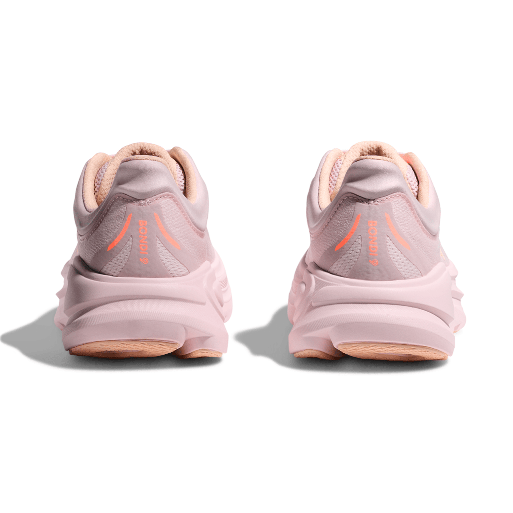 Hoka One One Women's Bondi 9 Lilac Cream/Tangerine Glow