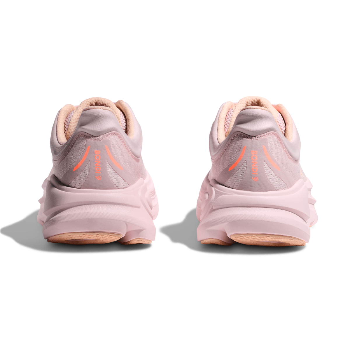 Hoka One One Women's Bondi 9 Lilac Cream/Tangerine Glow