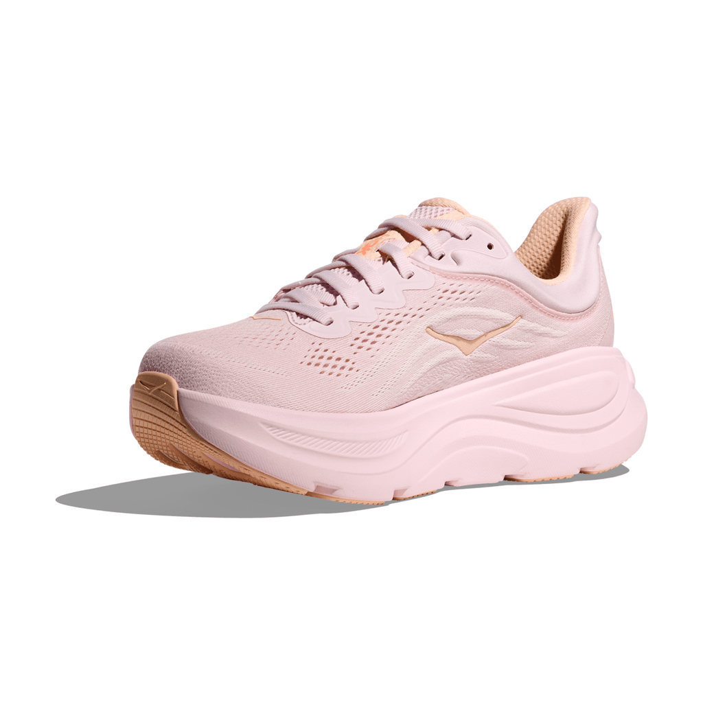 Hoka One One Women's Bondi 9 Lilac Cream/Tangerine Glow